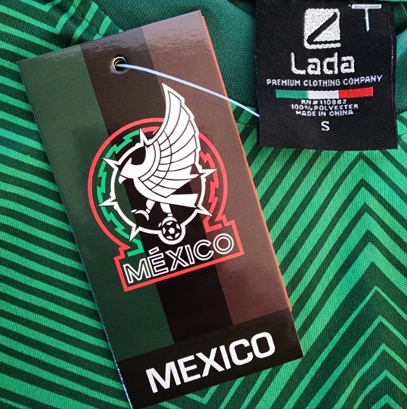 Mexico National Soccer Football Team Jersey Men Size Small New - Picture 5 of 9
